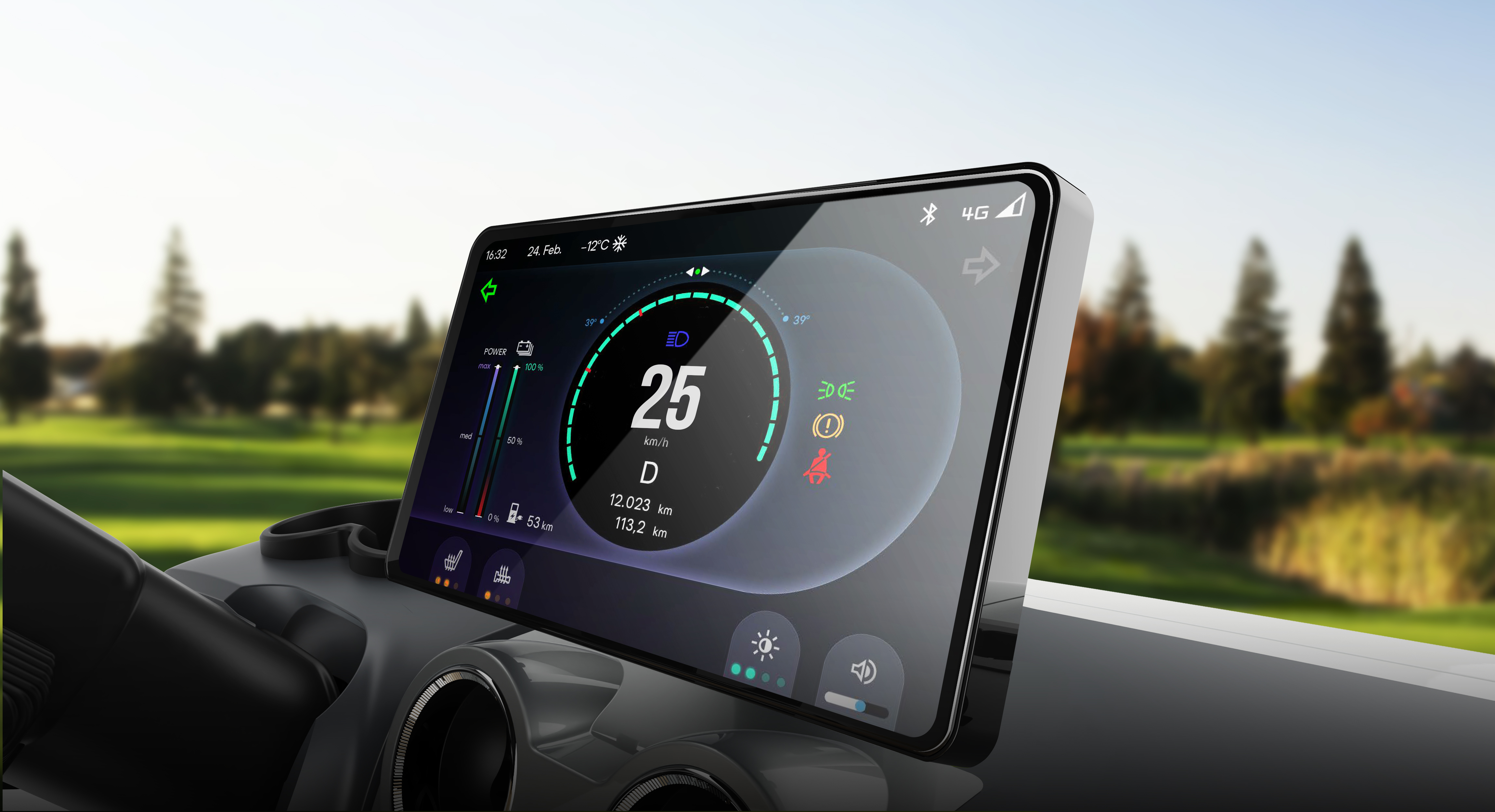 스마트 디스플레이 배경